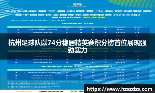杭州足球队以74分稳居精英赛积分榜首位展现强劲实力